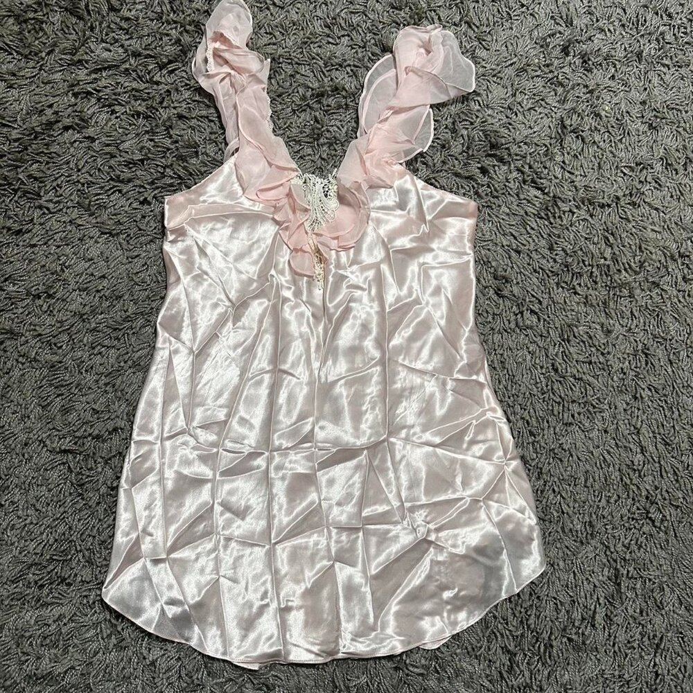 Vintage Circa 2000 Brand Coquette Slip Dress Size XXL